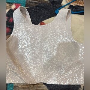 Shiny Lululemon crop top